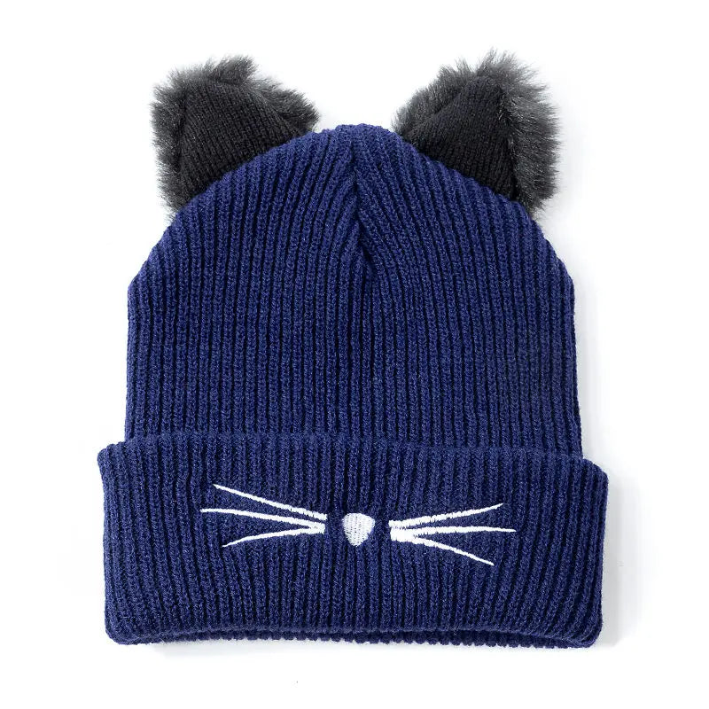 Cute Warm Cat Ear Beanie