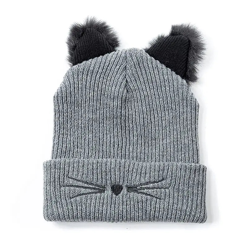 Cute Warm Cat Ear Beanie