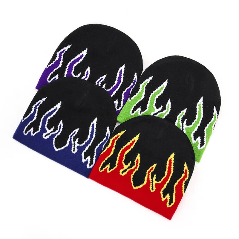 Flame Y2K Stylish Beanie