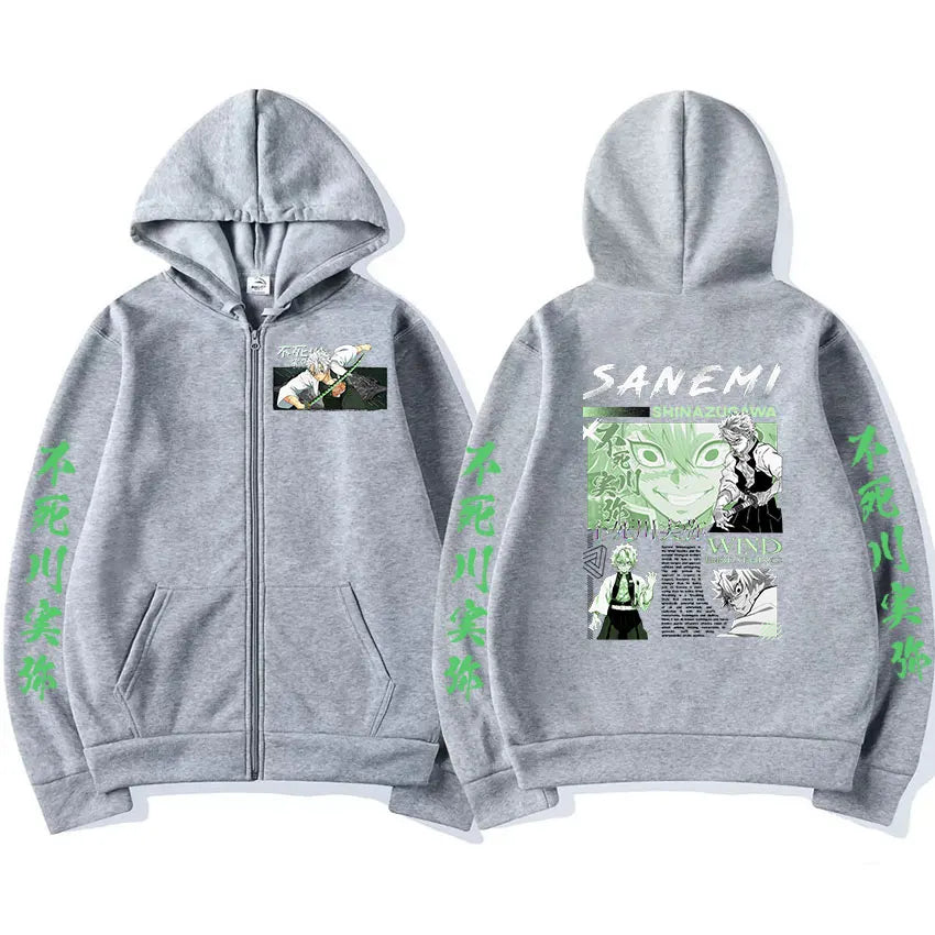 Demon Slayer Zip Hoodie