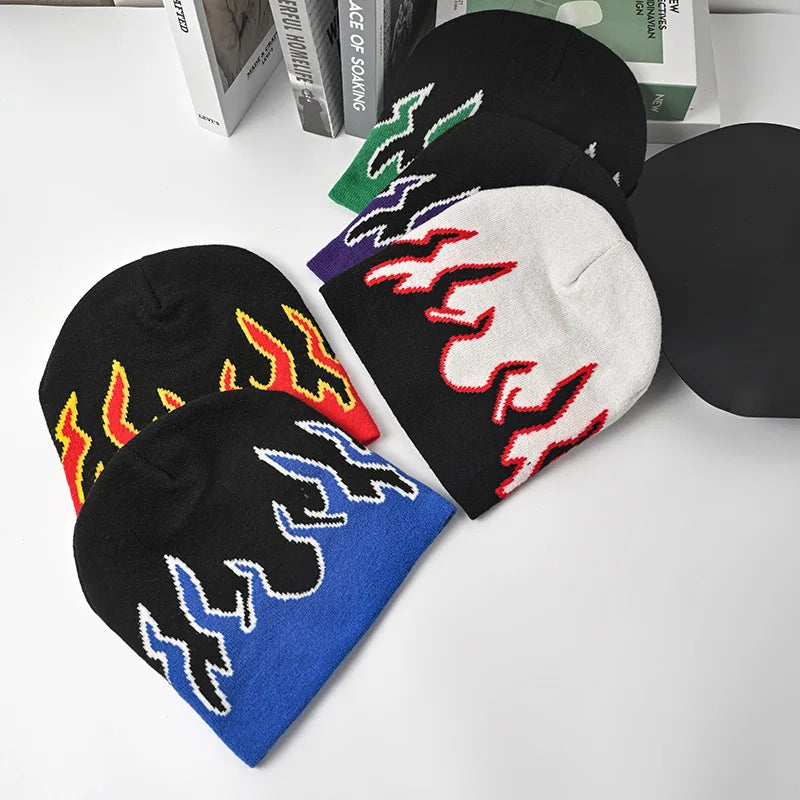 Flame Y2K Stylish Beanie