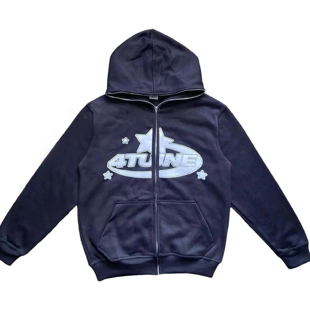 Y2K Zip Up Hoodie