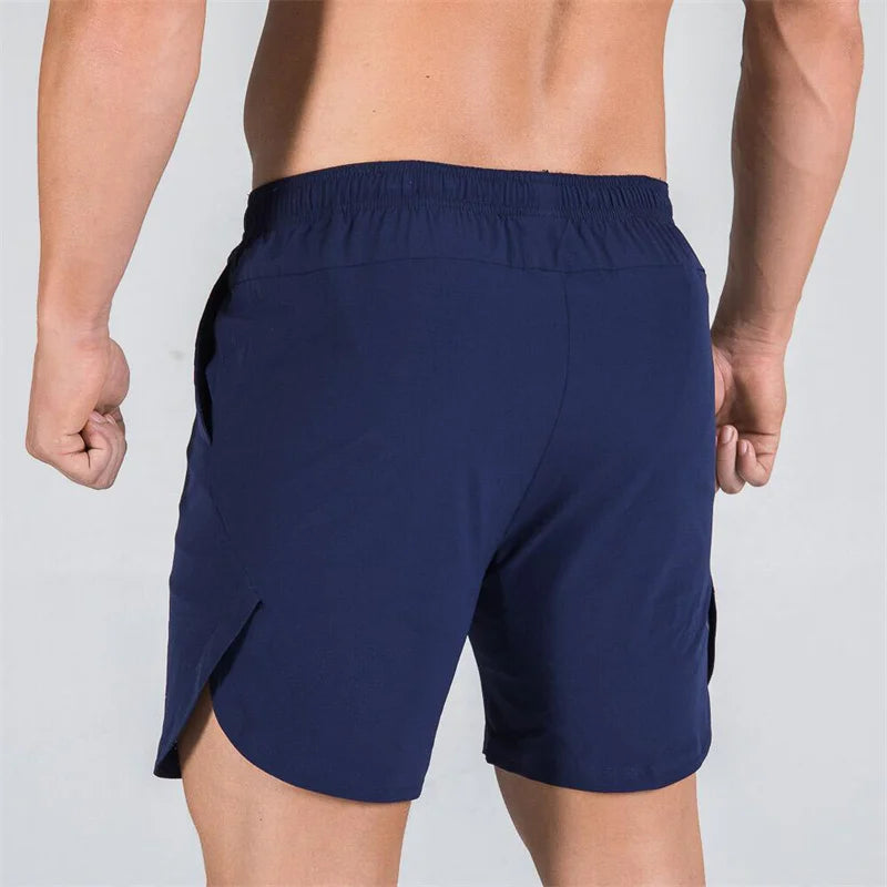 Breathable Double-Decker Fitness Shorts