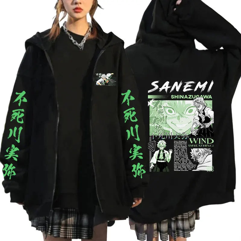 Demon Slayer Zip Hoodie