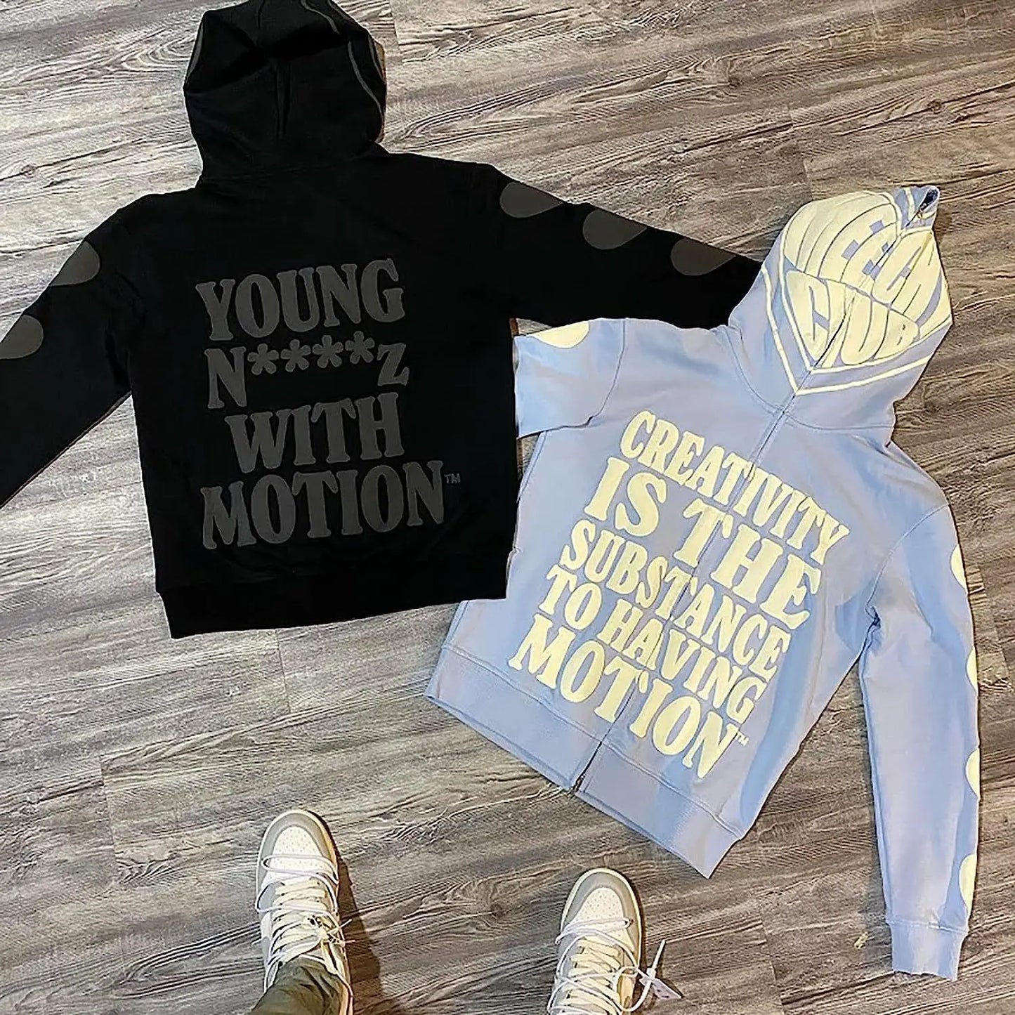 Y2K Motivational Hoodie