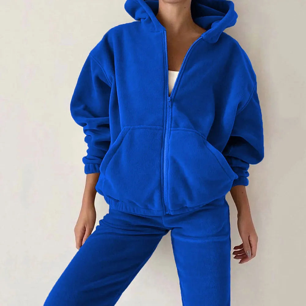 Womens Oversized 2 Piece Tracksuit