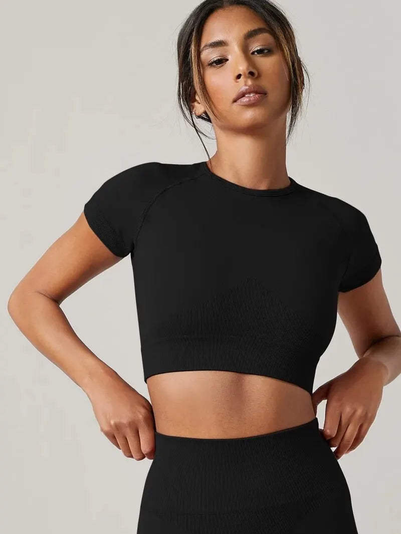 Womens Yoga Gym Top