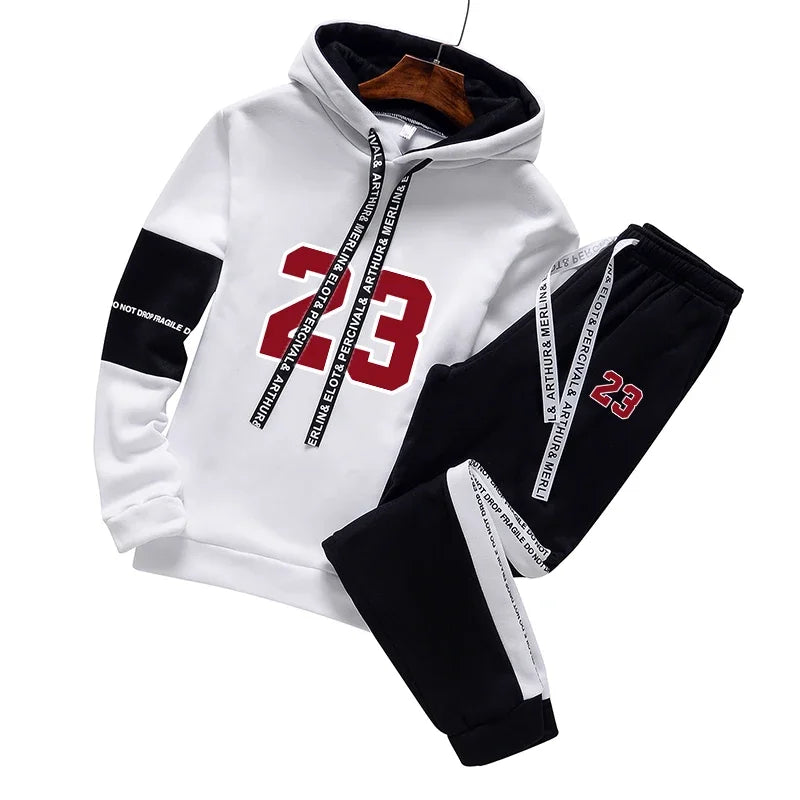 2pc Jersey Hoodie/Pants Set