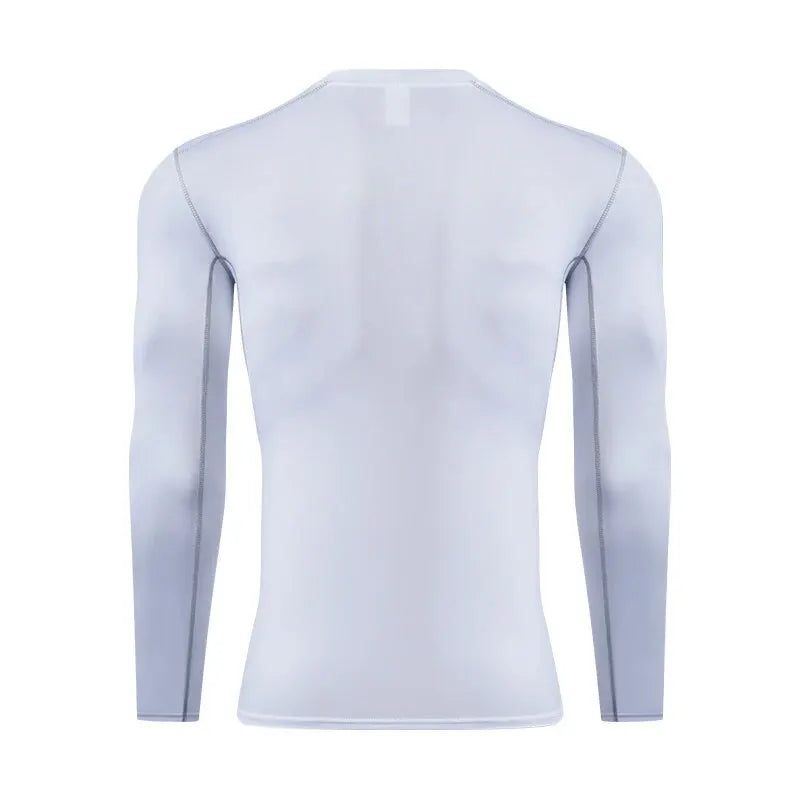 Longe Sleeve Compressed Gym Shirt