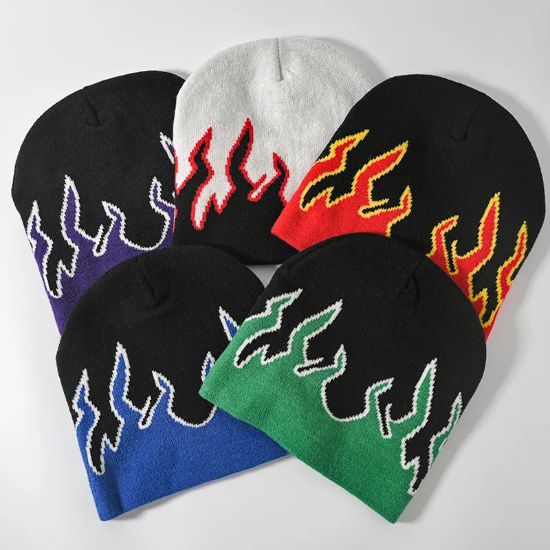 Flame Y2K Stylish Beanie